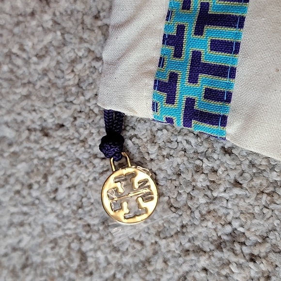 Tory Burch Dark Lotus/Bermuda Miller Sandal Sz 9 - Picture 8 of 8